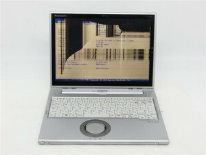 Panasonic　CF-XZ6RF7VS　7世代I5　8GB　M.2SSD256G　BIOSまで表示　ノートパソコン　　詳細不明　　ジャンク扱い 　