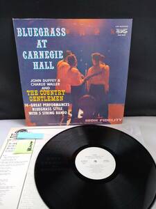 W6480 LP レコード　【The Country Gentlemen Bluegrass At Carnegie Hall　カントリー・ジェントルメン 】 VIP-5053