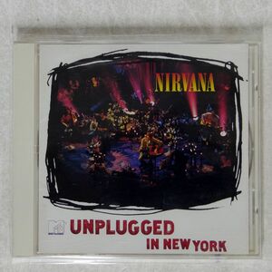 NIRVANA/MTV UNPLUGGED IN NEW YORK/GEFFEN MVCG163 CD □
