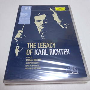 未開封/輸入盤DVD「カール・リヒターの遺産 ～バッハ映像シリーズ）」ドキュメンタリー映像集/The Legacy Of Karl Richter