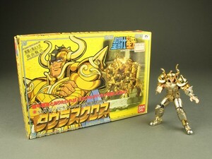 148 聖闘士星矢 聖闘士聖衣大系 タウラスクロス BANDAI バンダイ レトロ玩具