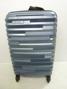 CV5713 美品 Samsonite サムソナイト ジッププラス スーツケース 機内持ち込みサイズ ブルー ZIPPLUS SPINNER 56/20