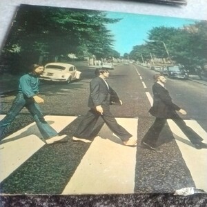 Beatles Abbey Road 国内盤帯なし、歌詞カードなし