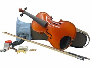 Karl Hofner Master Violin カールへフナー バイオリン ヴァイオリン 4/4 弦楽器 本体 練習 音楽 オーケストラ 部品取り 修理 ジャンク品