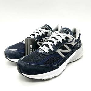 New Balance(ニューバランス) W990NV6 24cm ワイズ:B ネイビー/紺 990v6 スニーカー USA製 アメリカ製