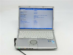 中古　Panasonic　CF-S9JYF1DC 　COREI5　　13型 ノートパソコン　BIOSまで表示　詳細不明　　ジャンク扱い 　