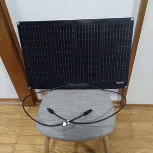 ①Solartrip 単結晶をフレキシブルソーラーパネル 50 W 12V ETFE IP 67 防水加工