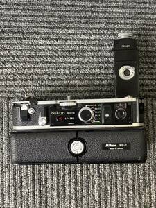 #406 ニコン Nikon F2 モータードライブ MD-2 MB-1 MOTOR DRIVE MT4277 現状品