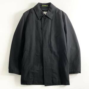 Dd30 《美品》 Paul Smith ポールスミス ステンカラーコート アウター コート ブラック L メンズ 紳士服 
