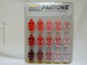 スタンド未使用 限定 専用ブリスタボード付 PANTONE パントン クリアキューブリック 全15色セット インターネット限定版 SERIES.1