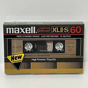 未開封■maxell XLⅡ-S 60分 ハイポジ カセットテープ TYPE2 ハイポジション 日立マクセル■180