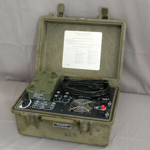 【米軍実物】BREN-TRONICS バッテリーチャージャー 充電器 ボックス BTC-UN108 〈軍放出品〉