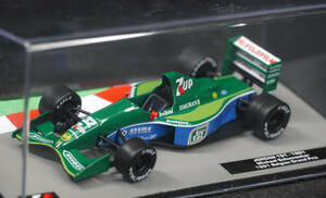 ●22　ジョーダン191　ミハエル・シューマッハ　1991　　F1マシンコレクション1/43デアゴスティーニ 模型のみ