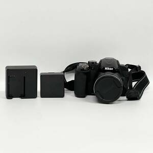 1円~【通電確認済】ニコン Nikon COOLPIX P600 NIKKOR 60× WIDE OPTICAL ZOOM ED VR 4.3-258mm 1:3.3-6.5 コンパクトデジタルカメラ YT
