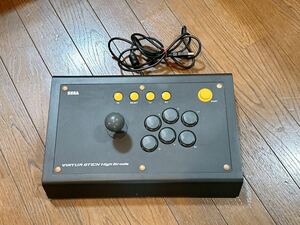 VIRTUA STICK High Grade バーチャステック　ハイグレード SEGA HSN-0011 アーケードコントローラー 動作確認 現状品 セガ 