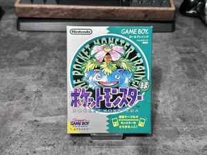 1円出品　ポケットモンスター 緑 美品　コレクション　任天堂 ゲームボーイ レトロ　ポケモン