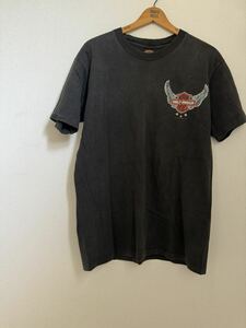 HARLEY DAVIDSONTシャツ×2 ビンテージ M ハーレーダビッドソン半袖Tシャツ 2枚セット