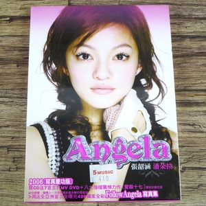 ★【未開封品】張韶涵 Angela アンジェラ・チャン 潘朶拉 寫真慶功版 台湾版CD+DVD★z31557