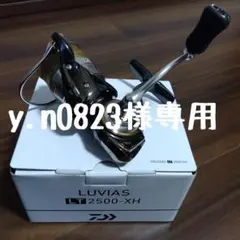 【釣行2回使用美品】ダイワルビアス20  XH-2500