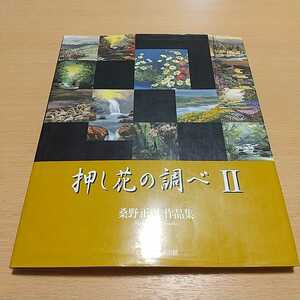 【頁一部よごれ&よれ有】押し花の調べⅡ 桑野正恵 作品集 ひた押し花美術館 中古 2 ２ ⅱ