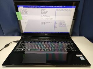 【一部ジャンク】NEC LAVIE NS750/E PC-NS750EAB Core i7-6500U BIOS起動可能 マザーボード 液晶割れ キーボード【動作確認済み】