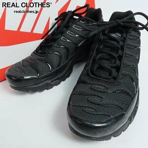 NIKE/ナイキ AIR MAX PLUS/エアマックス プラス トリプルブラック スニーカー 604133-050 /27 /080