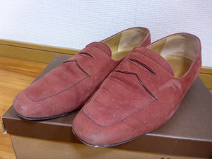 【美品】ジオスポーツ GIO SPORT　落ち着いた赤色の靴