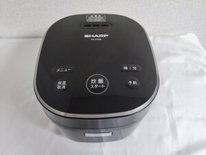 【動作確認済】SHARP シャープ KS-CF05B-B ジャー炊飯器 2020年製 家庭用 3合/RSZ5581 炊飯器 