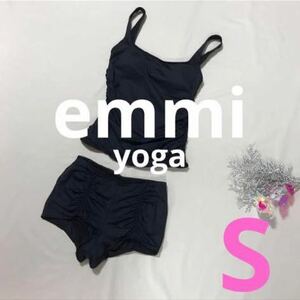 新品 エミヨガ emmi yoga 水着 0 S セパレート スイムウェア ビキニ 黒 ブラック モダン シック ジム 海 プール 春 夏 秋 冬 20代30代 40代