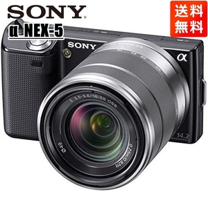 ソニー SONY NEX-5 18-55mm OSS レンズキット ブラック ミラーレス一眼 カメラ 中古