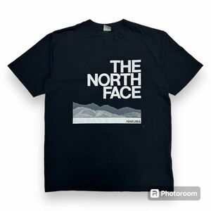 THE NORTH FACE ザノースフェイス 半袖ロゴTシャツ ブラック XL HAKUBA Tee アウトドア
