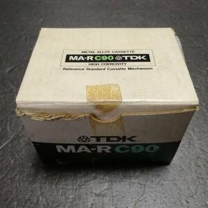 未開封　カセットテープ　TDK MA-R　90分　5本　パッケージ難あり