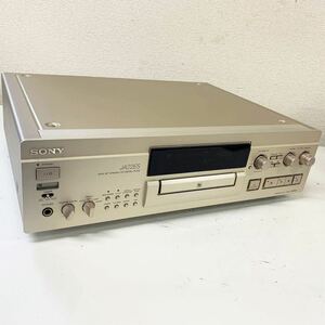 【L-2】 SONY MDS-JA22ES MDデッキ MDレコーダー ソニー オーディオ機器 再生録音OK 音出し確認済み 1553-136