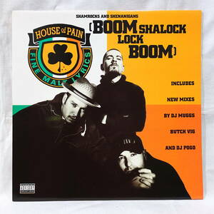 12’’【HIP HOP】HOUSE OF PAIN/Boom Shalock Lock Boom/UK盤/新品同様極美品/ハウス・オブ・ペイン