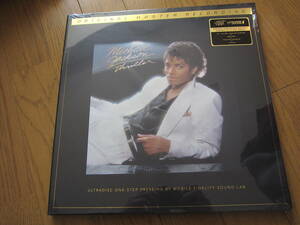 □ MICHAEL JACKSON THIRILLER 超高音質MOBILE FIDELITY BOX 新品未開封！