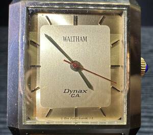 腕時計 WALTHAM Dynax CA 114110 T0A0210 SEVEN 7 JEWELS 956414 ウォルサム ダイナックス 60.72g メンズ 9D232WA
