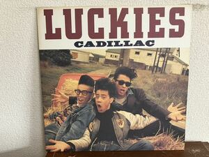 CADILLAC LUCKIES キャデラック　ラッキーズ LP レコード　和モノ　ロカビリー 米森正樹　大村憲司