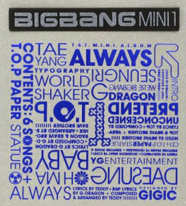 Big Bang 1st Mini Album Always 輸入盤 レンタル落ち 中古 CD