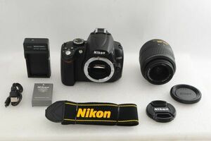 [美品] Nikon ニコン D5000 + 18-55mm レンズ #1491AB