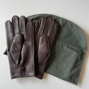 RRL “Officers Leather Glove” レザー 手袋 グローブ Ralph Lauren ヴィンテージ ミリタリー