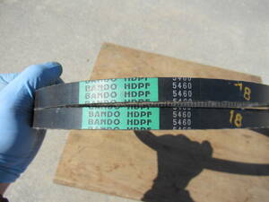 未使用 バンドー化学 BANDO HDPF 5460 大型 コグベルト 2本セット