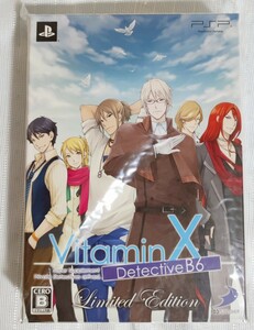 【開封済未使用品】PSP VitaminX Detective B6 Limited Edition