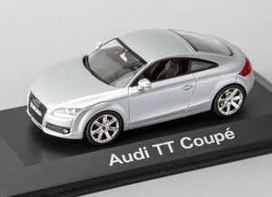 【特注!】Ж 未使用 珍品シュコー1/43 アウディ Audi TT クーペ Coupe 8J 2006 シルバー Silver SchucoЖ Quattro TTS RS 8N R8 PMA MMP