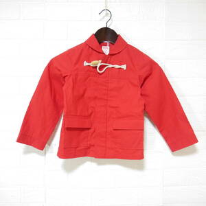 A653 ◇ familiar | ファミリア　薄手ジャケット　赤　中古　サイズ１２０