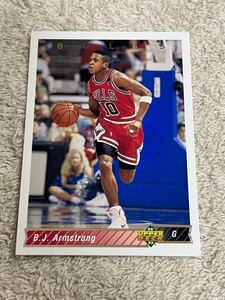 B.J. Armstrong 1992 Upper Deck Chicago Bulls