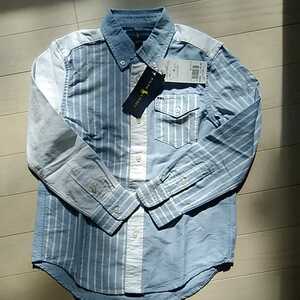 新品☆おしゃれ☆ラルフローレン ボタンダウンシャツ サイズ6 120 長袖シャツ 白シャツ フォーマル オックスフォード RALPH LAUREN 