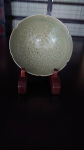 中国　磁州窯　龍泉窯　青磁　貫入焼 chinease antique
