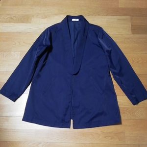 ★a.v.v standard★　レディース　ハーフコートジャケット 羽織　大きめ　紺　サイズS 