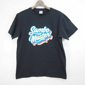 サンボマスター SAMBOMASTER LOVE＆PEACE＆ROCK’NROLL SINCE 2000 半袖Tシャツ(M)ブラック
