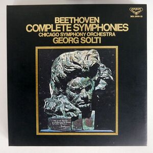 ショルティ/BEETHOVEN:COMPLETE SYMPHONIES/LONDON SOL1005 LP